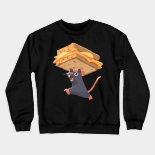 Double cheese sandwich Crewneck Sweatshirt